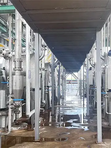 Centrífuga de Empuje de Dos Etapas P-85 para la Separación de Sulfato de Sodio